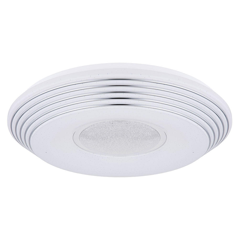 LED DECKENLEUCHTE PILLO Weiß Metall Acryl - Weiß, Metall (50/50/8.5cm)