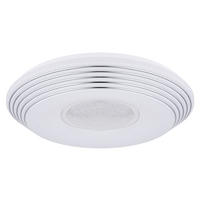 LED DECKENLEUCHTE PILLO Weiß Metall Acryl - Weiß, Metall (50/50/8.5cm)