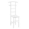 HERRENDIENER Anaheim - Weiß, Metall (45/107/45cm) - [en.casa]