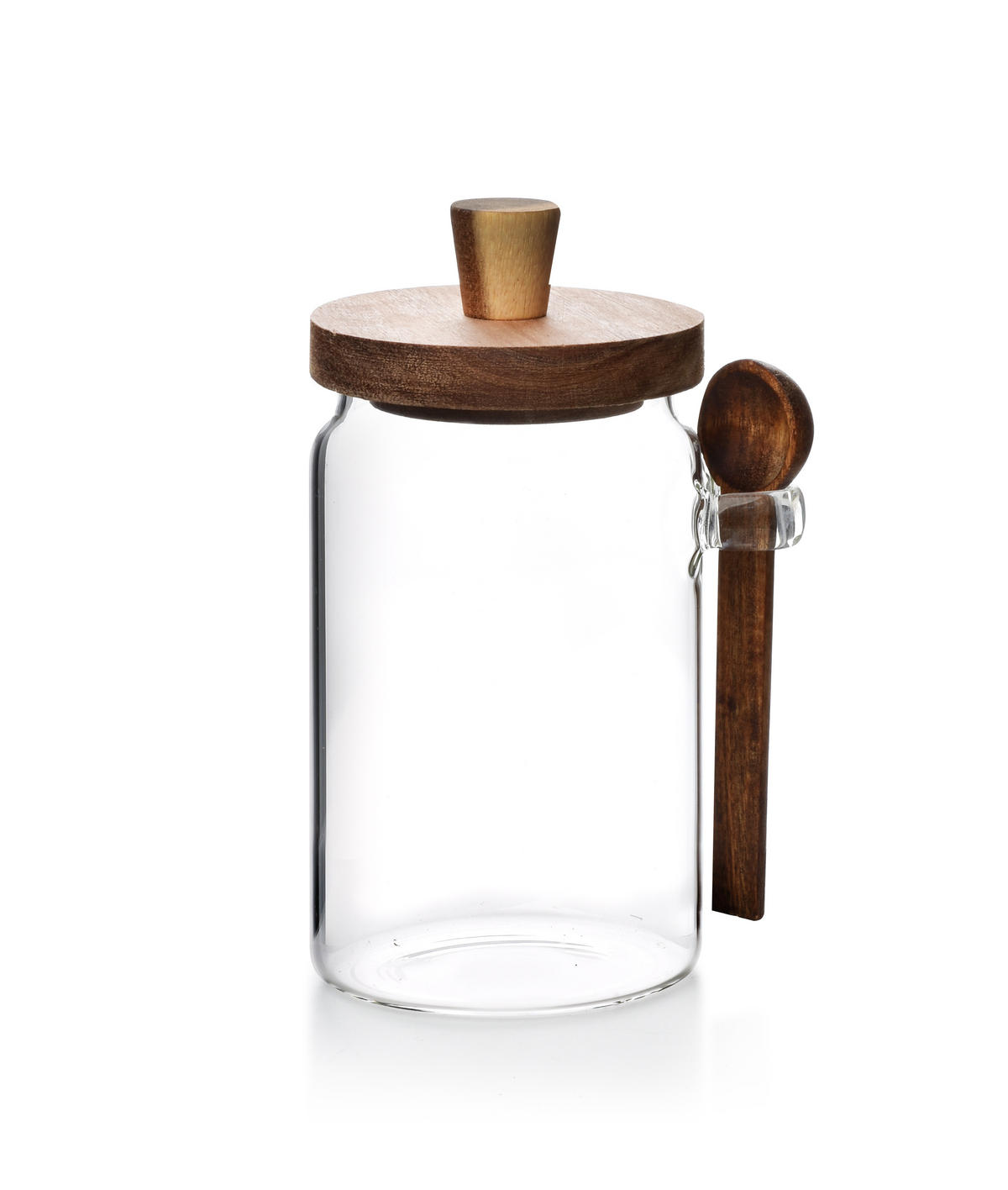 VORRATSBEHÄLTER Transparent Naturfarbe 11/9/18.5 cm Glas - Transparent/Naturfarben, Glas (9/18.5/11cm) - Mondex