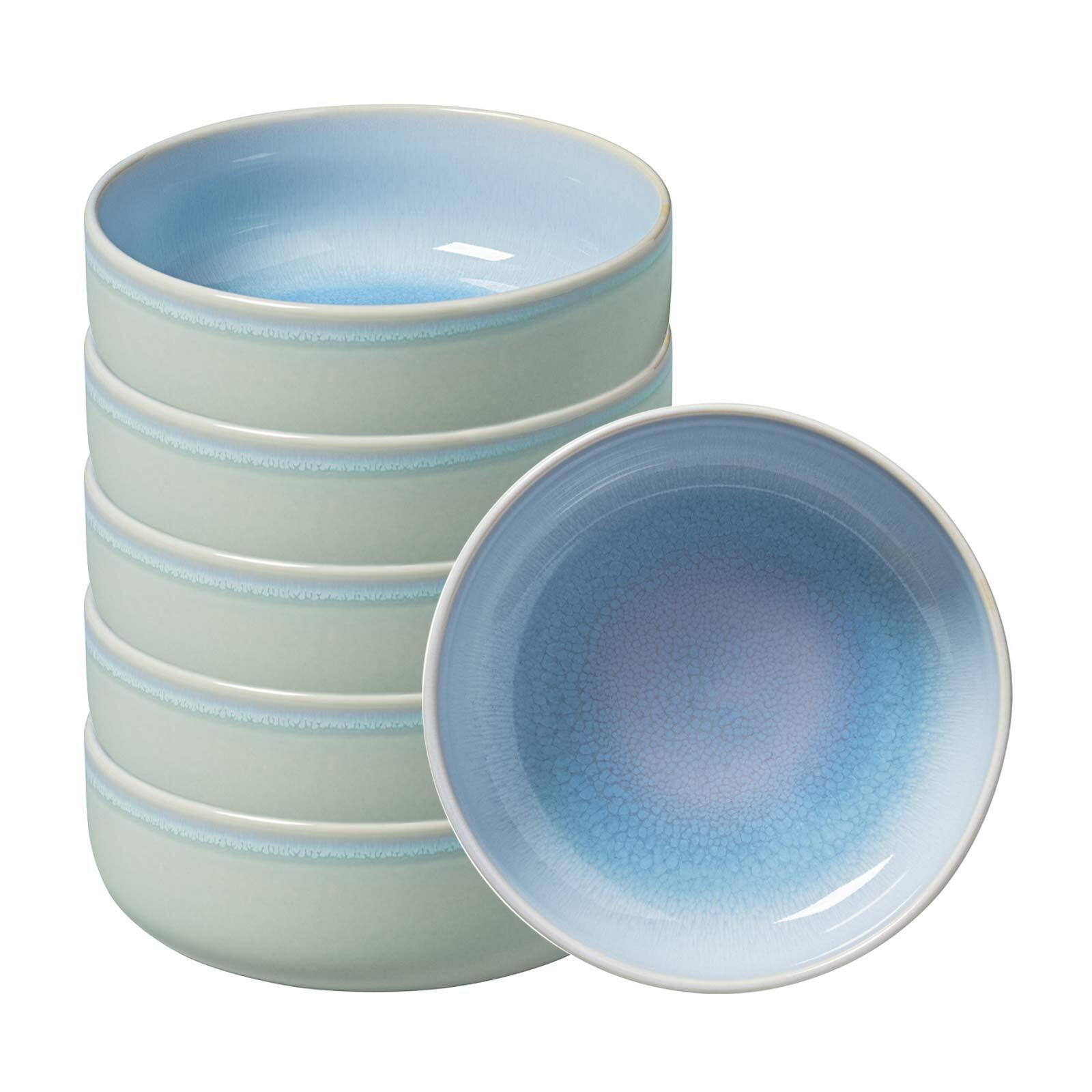 MÜSLISCHALEN Crafted Blueberry ø 15,8 cm 6er Set - Türkis, Keramik (15.8cm) - like.Villeroy & Boch