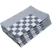 GESCHIRRTÜCHER, 6er-Set, 65x65 cm, 100% Baumwolle, Blau - Blau, Textil (65/65cm) - Zollner
