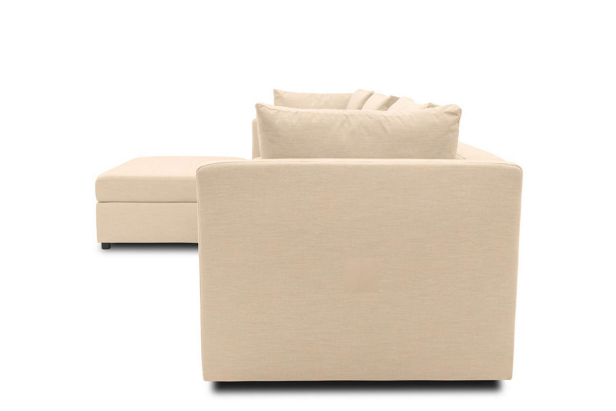 GARTENLOUNGE-SET 1 Bozhana 312x67x174 mit Outdoorbezug in beige - Beige, Kunststoff (312/67/174cm) - 58aufmkessel