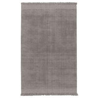TEPPICH handgefertigt Wolle Baumwolle grau - Grau, Naturmaterialien (200/290cm) - AFK Living