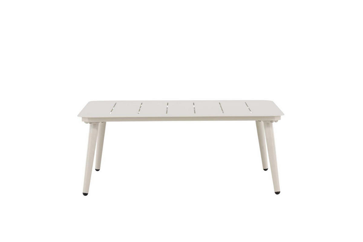 GARTENTISCH beige - Beige, Holzwerkstoff (90/90/34cm) - ebuy24