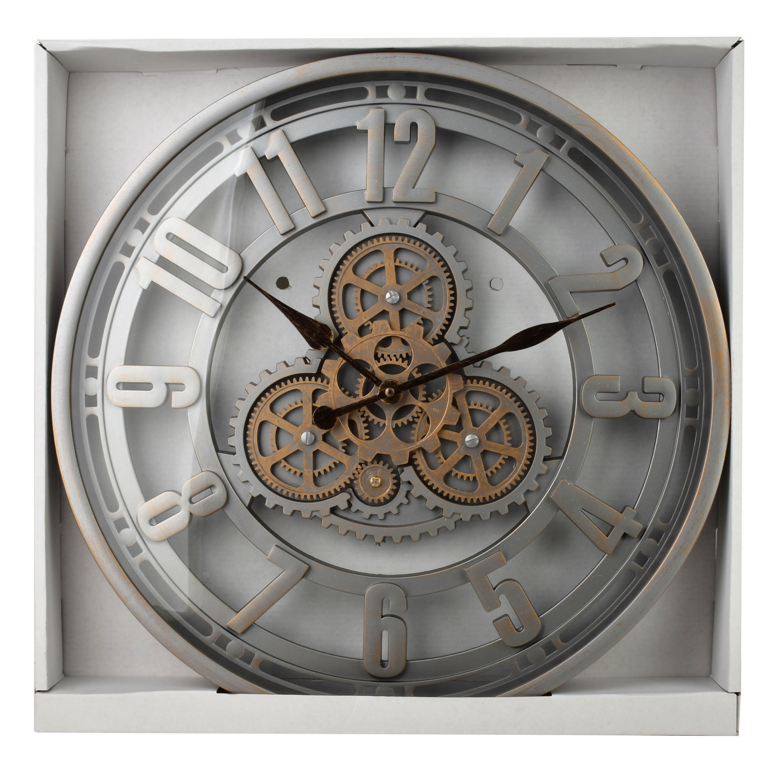 WANDUHR Ramsey Grau 50x50x6,5 cm Kunststoff - Grau, Kunststoff (6.5/50/50cm) - Mondex