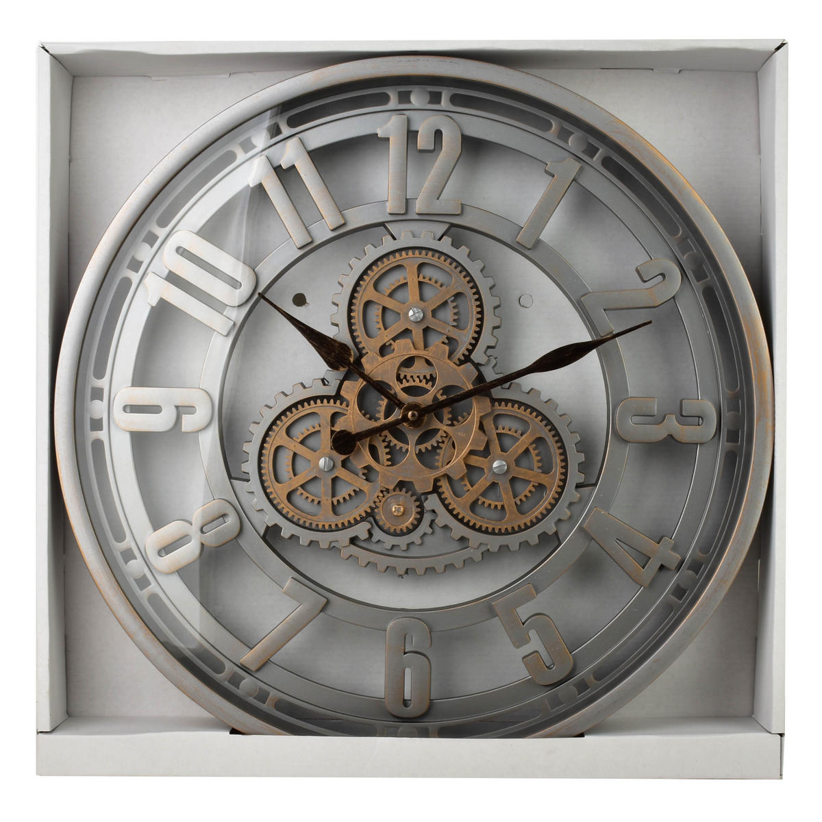 WANDUHR Ramsey Grau 50x50x6,5 cm Kunststoff - Grau, Kunststoff (6.5/50/50cm) - Mondex