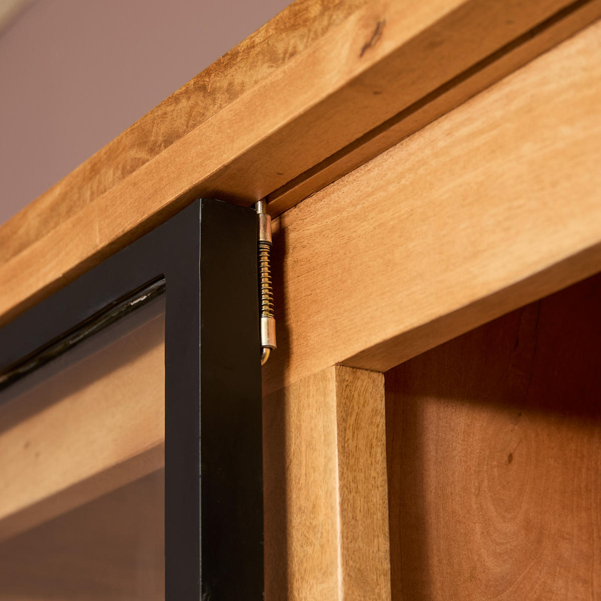 VITRINE Nashville Braun 45/120/220 cm - Braun, Holz (120/220/45cm) - Starfurn