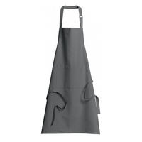 KÜCHENSCHÜRZE Dario umbra 85 x 72 cm - Grau, Textil (85/72cm) - Winkler