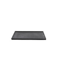 SCHALE Maes Schwarz 39,5/39,5/1,5 cm - Schwarz, Metall (1.5cm) - Light & Living