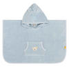 BADEMANTEL Unisex Blau Baumwolle - Blau, Textil (Einheitsgrößenull) - Steiff