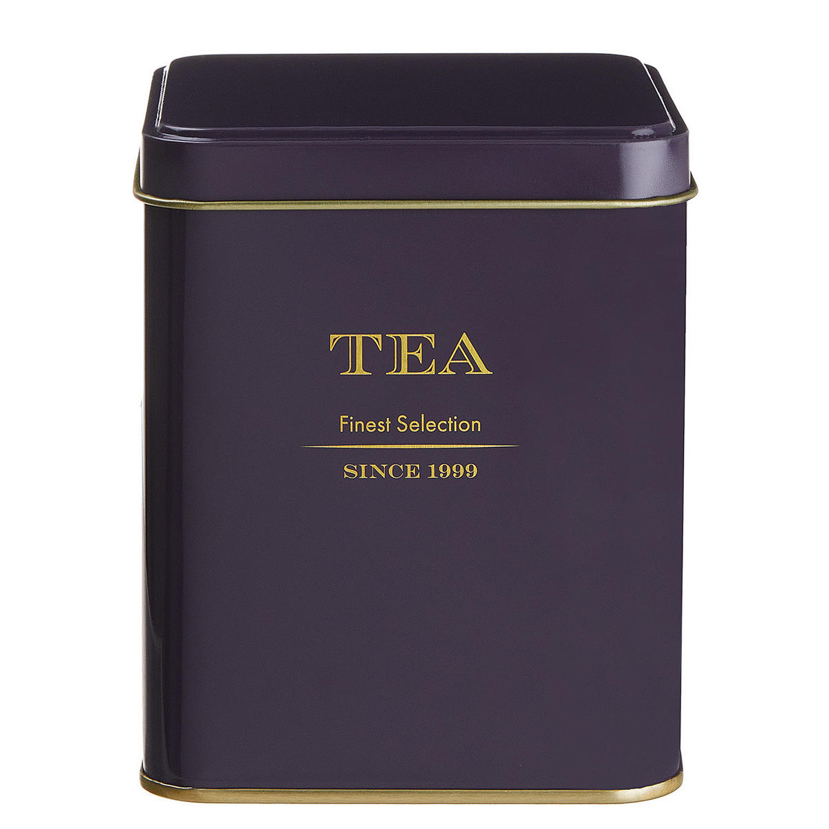 TEEDOSE (6er Set) Tin Tin - Lila, Metall (9/11/9cm) - Butlers