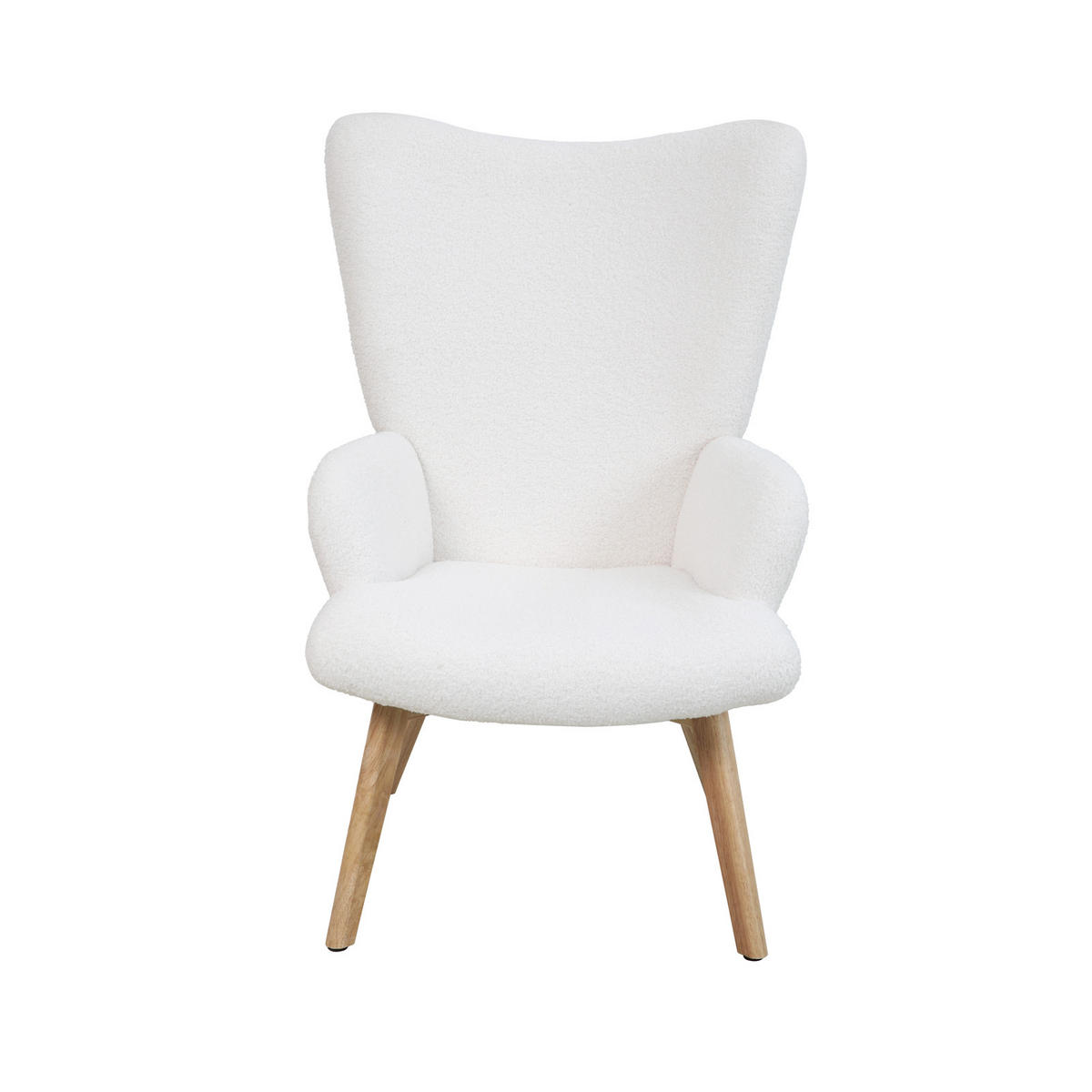 OHRENSESSEL Olav - Weiß, Textil (64/96/70cm) - SVITA