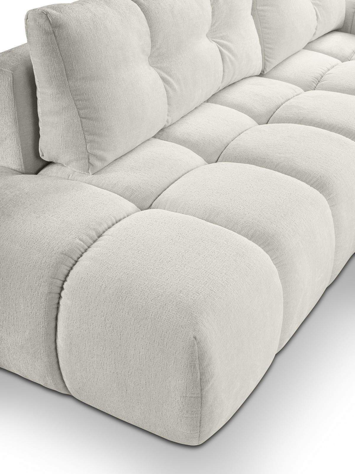 ECKSOFA L Form Hosio Beige 286/177/88 cm Rechts mit Schlaffunktion - Hellbraun/Schwarz, Kunststoff/Textil (286/177cm) - AX Living