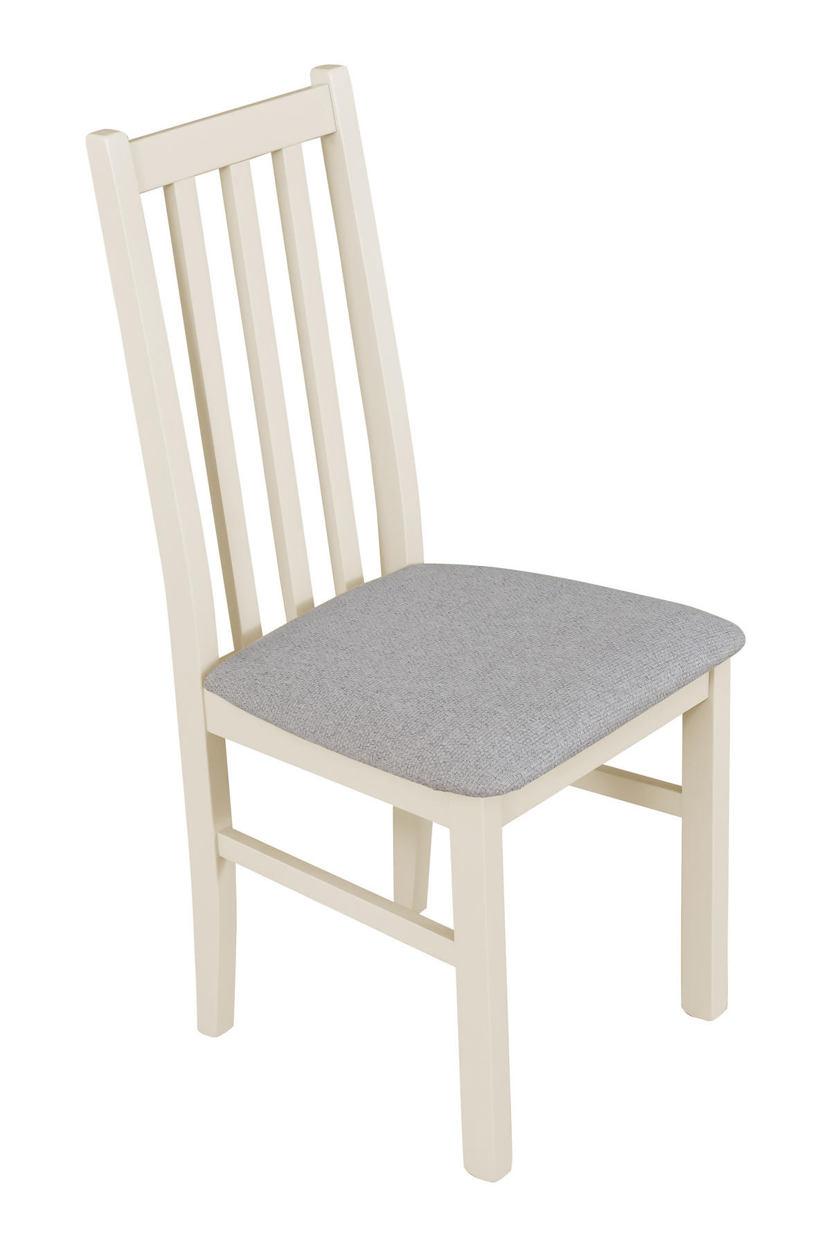 STUHL Bos 10 (2er Set) - Beige/Blaugrau, Holz (43/94/40cm) - Leaf Design