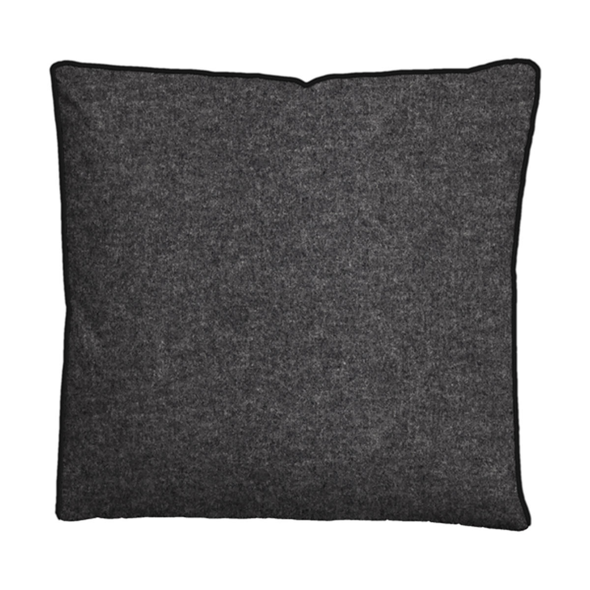 BETTWÄSCHE-GARNITUR Biber Melange UNI mint, 155x200 cm + 80x80 cm - Mintgrün, Textil (155/200cm) - biberna