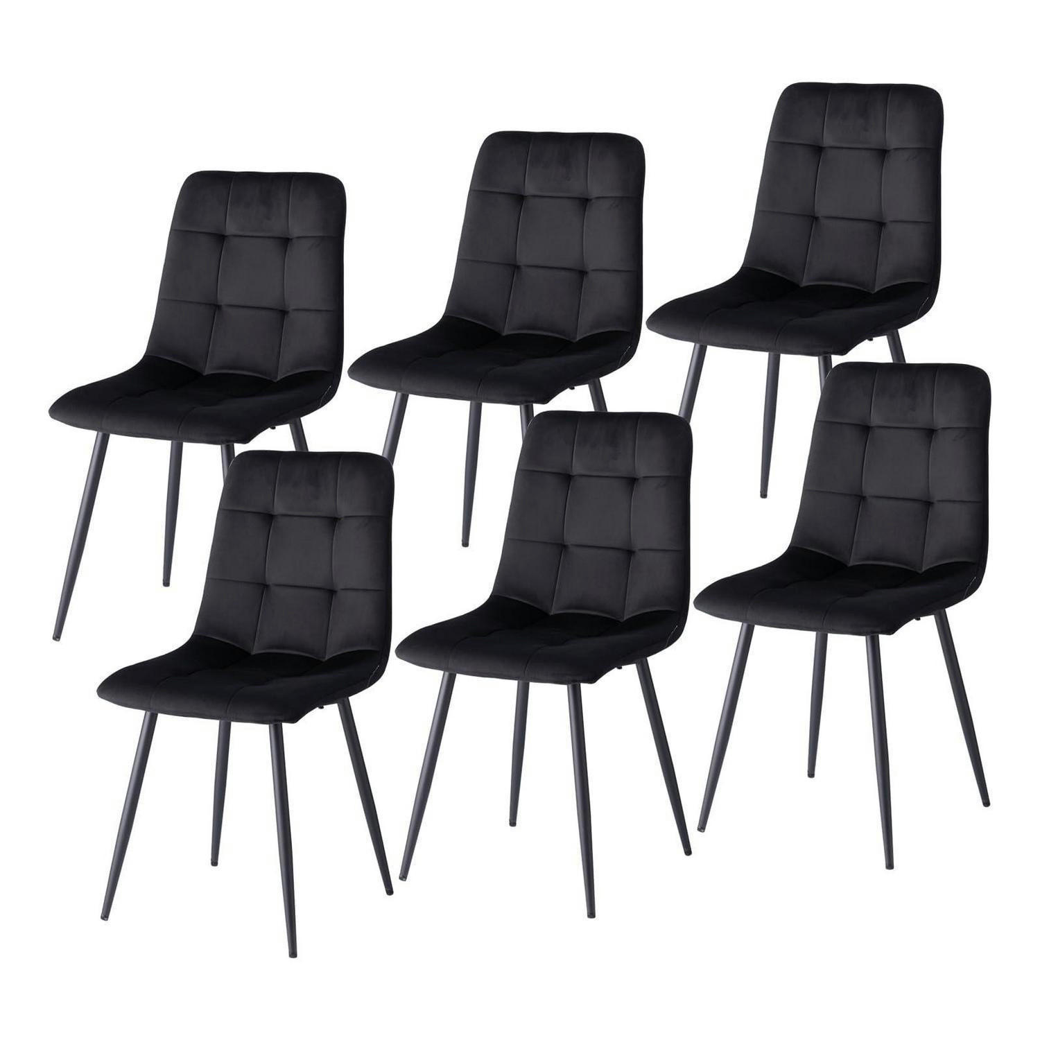 XXXLutz Esszimmerstuhl Schwarz 43x89.5x44 cm