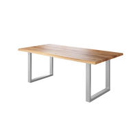 ESSTISCH JULIUS U - Wildeiche/Eichefarben, Holz (100/200/77cm) - SAM