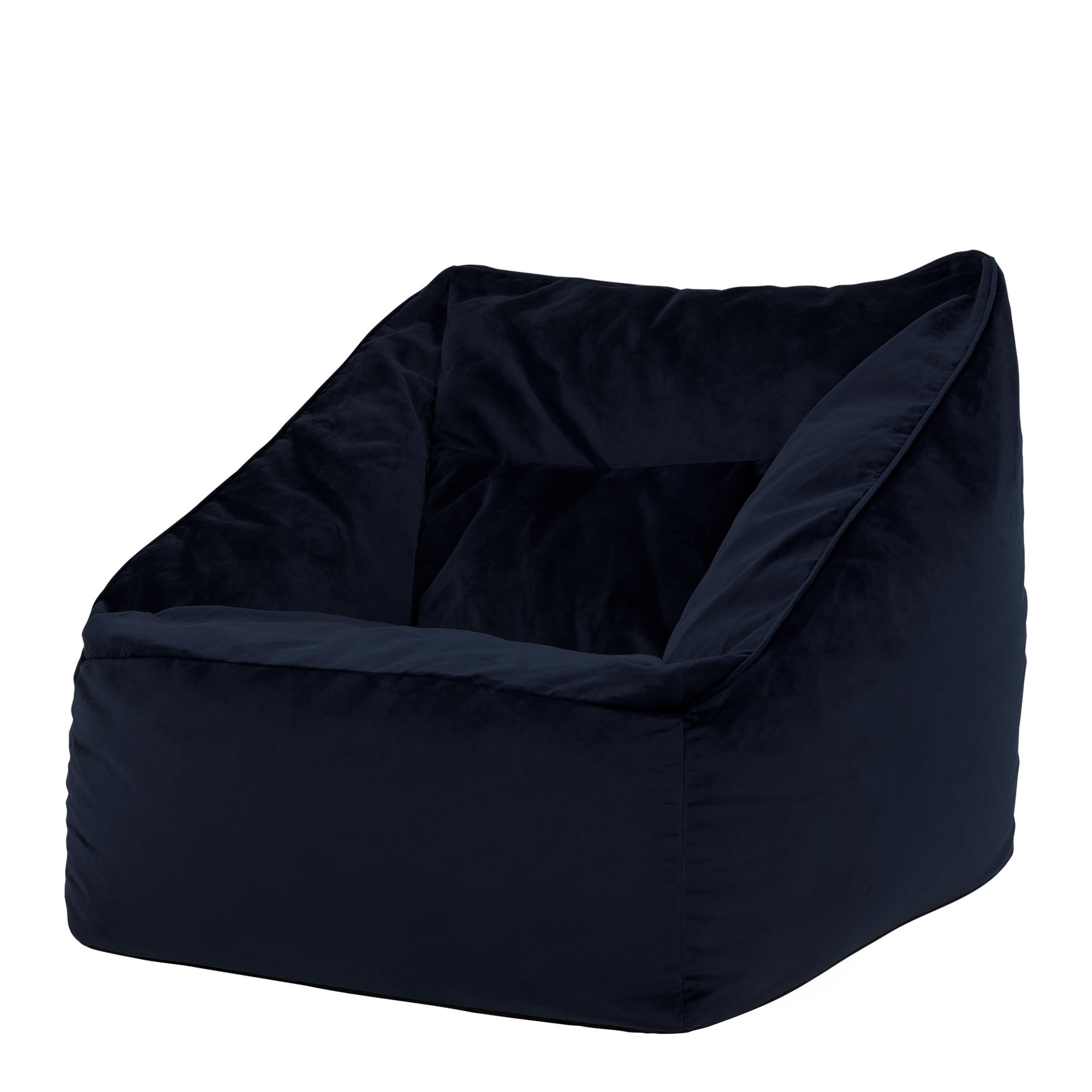 SITZSACK Sessel Natalia - Dunkelblau, Kunststoff/Textil (97/73/84cm) - icon