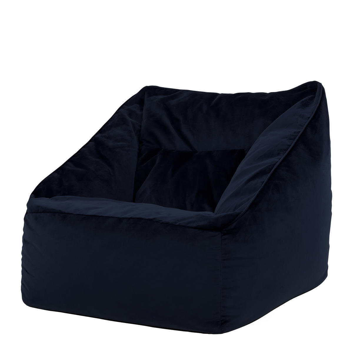 SITZSACK Sessel Natalia - Dunkelblau, Kunststoff/Textil (97/73/84cm) - icon