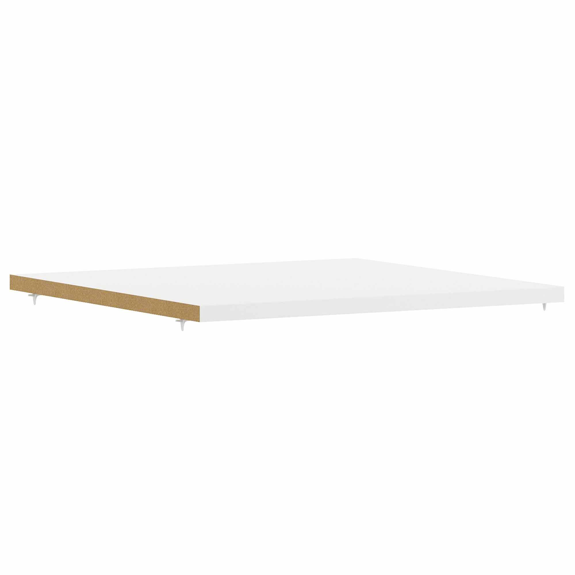 Konsimo® Kleiderschrankregal Weiß 53x2x46 cm