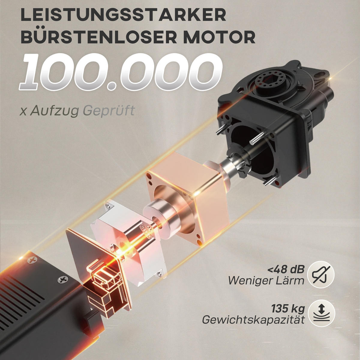 RELAXSESSEL Elektrisch Fernsehsessel mit Memory-Funktion, Cremeweiß - Weiß, Kunststoff (83/104/80cm) - HOMCOM