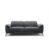 SOFA AVENA 3-Sitzer, dunkelgrau - Dunkelgrau, Holzwerkstoff/Textil (204/80/108cm) - Courtois Laville