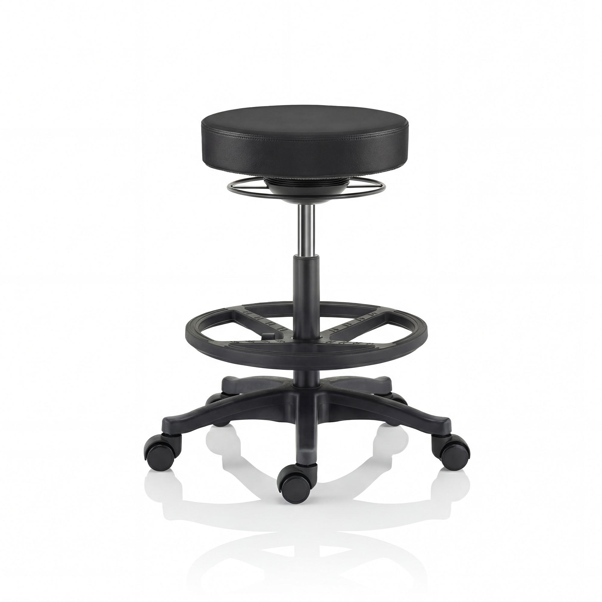 GARAGENHOCKER - Schwarz, Metall (68/58/68cm)