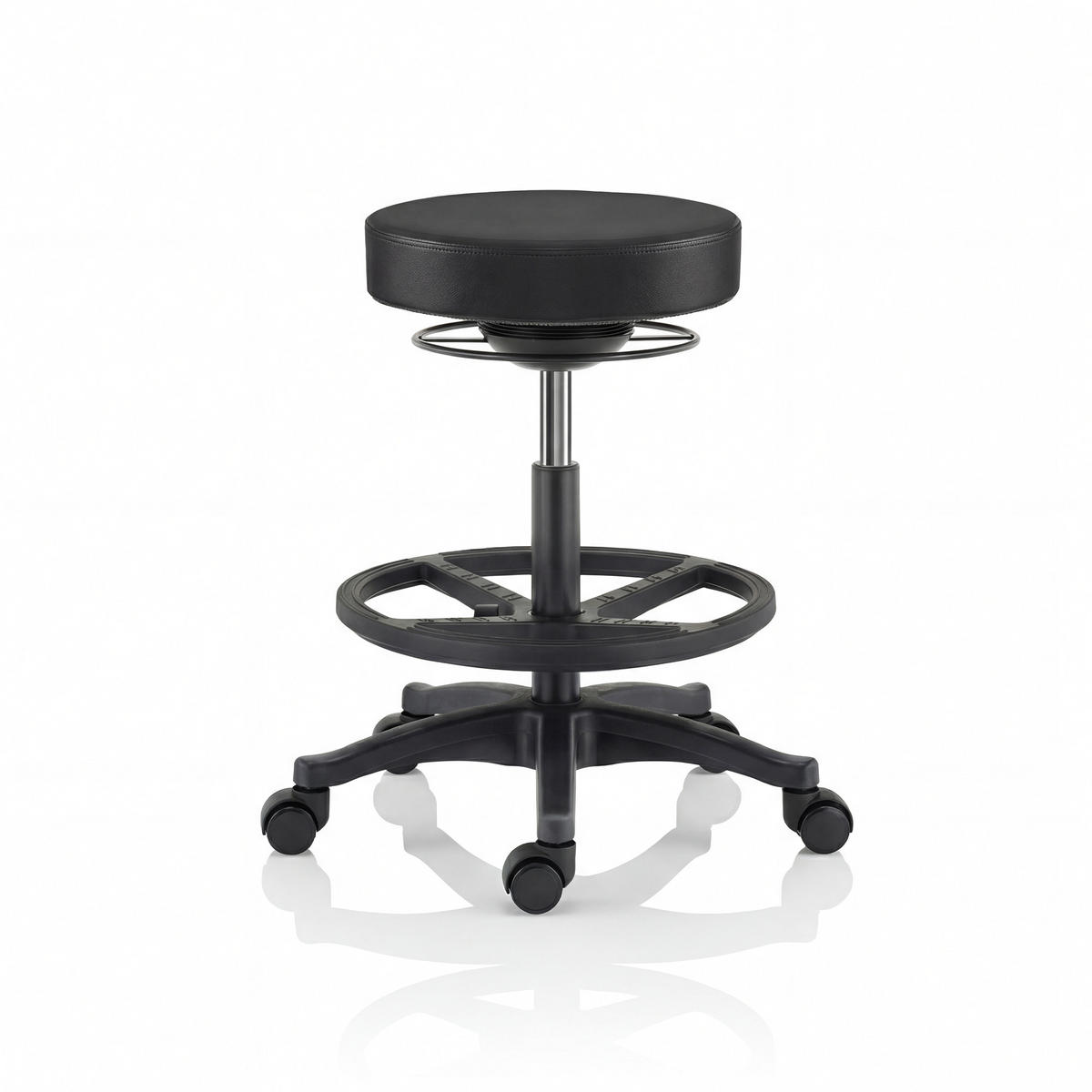 GARAGENHOCKER - Schwarz, Metall (68/58/68cm)