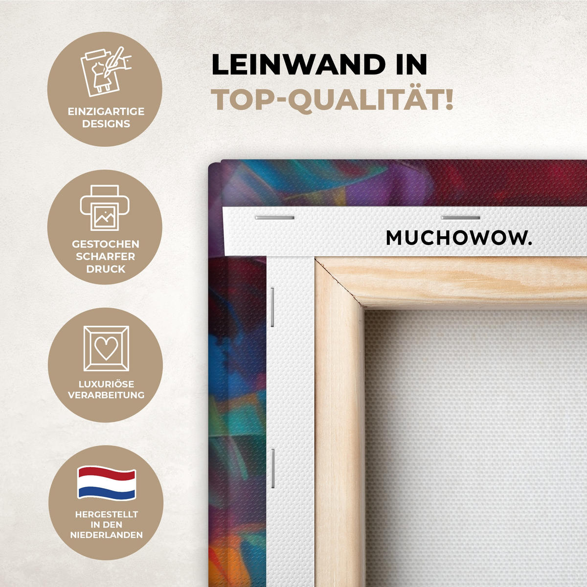 LEINWANDBILD Wein - Frau - Stimmungsvoll - Farbenfroh XXL 150x100 cm - Bordeaux, Textil (150/100cm) - MuchoWow