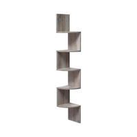 ECKREGAL - Beige, Holzwerkstoff (20/128/20cm) - Hansiro