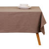 BAUMWOLLTISCHDECKE Campos - Braun, Textil (220/150/1cm) - home&you