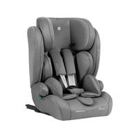 KINDERSITZ i-Cross i-Size grau (76-150cm) Isofix Top Tether Kopfstütze Gurt - Grau, Kunststoff (40/56/49cm) - Kikka boo