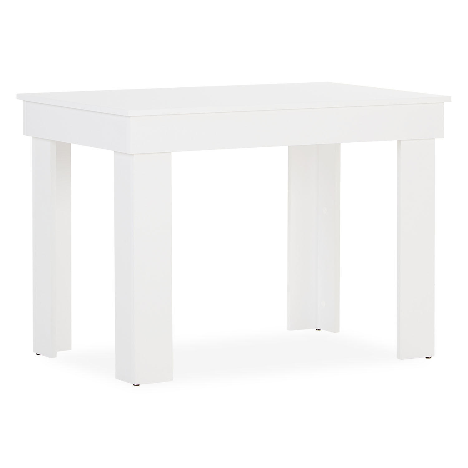 ESSTISCH in Holzwerkstoff 90/60/73 cm - Weiß, Holzwerkstoff (60/90/73cm) - Homestyle4u