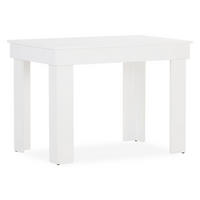 ESSTISCH in Holzwerkstoff 90/60/73 cm - Weiß, Holzwerkstoff (60/90/73cm) - Homestyle4u
