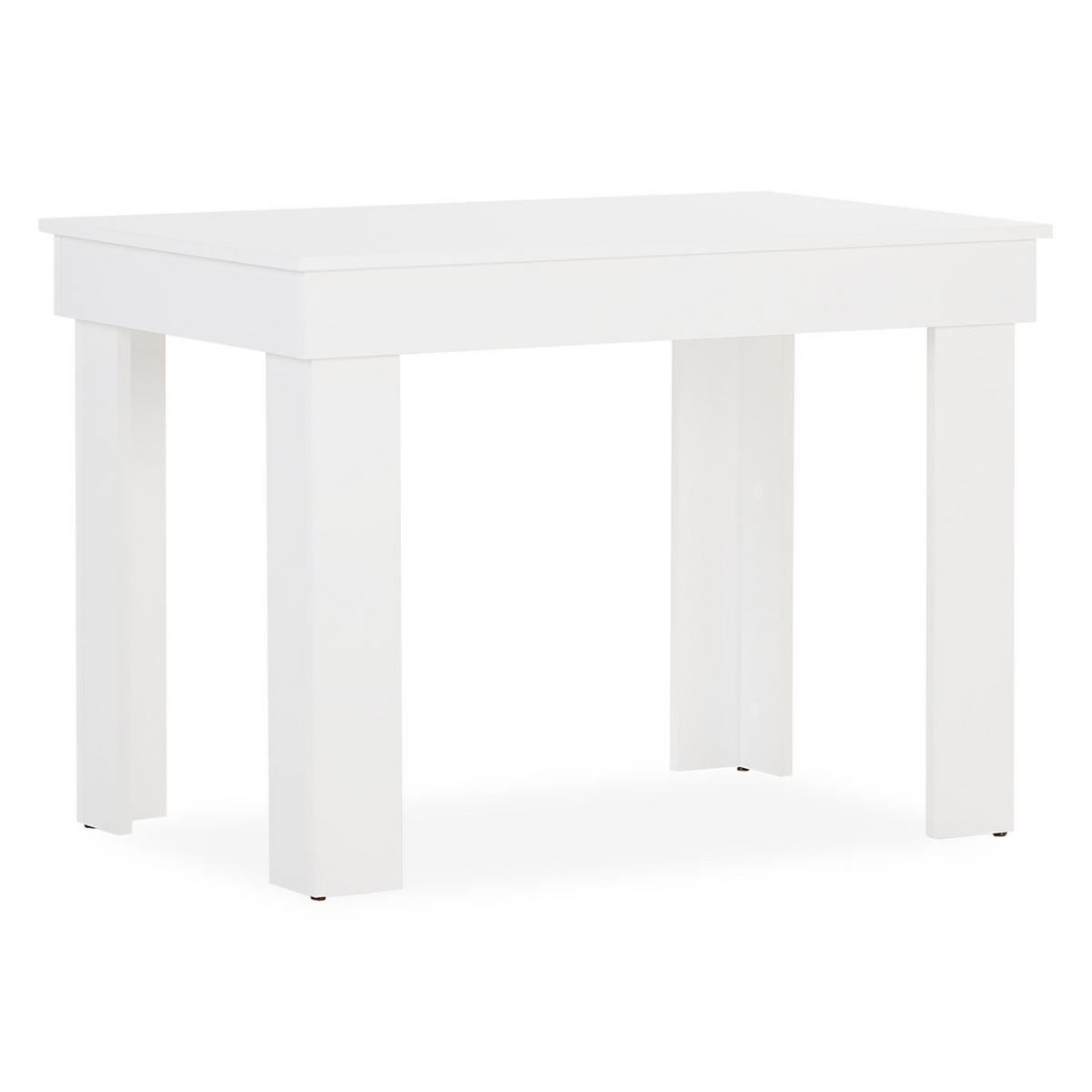 ESSTISCH in Holzwerkstoff 90/60/73 cm - Weiß, Holzwerkstoff (60/90/73cm) - Homestyle4u
