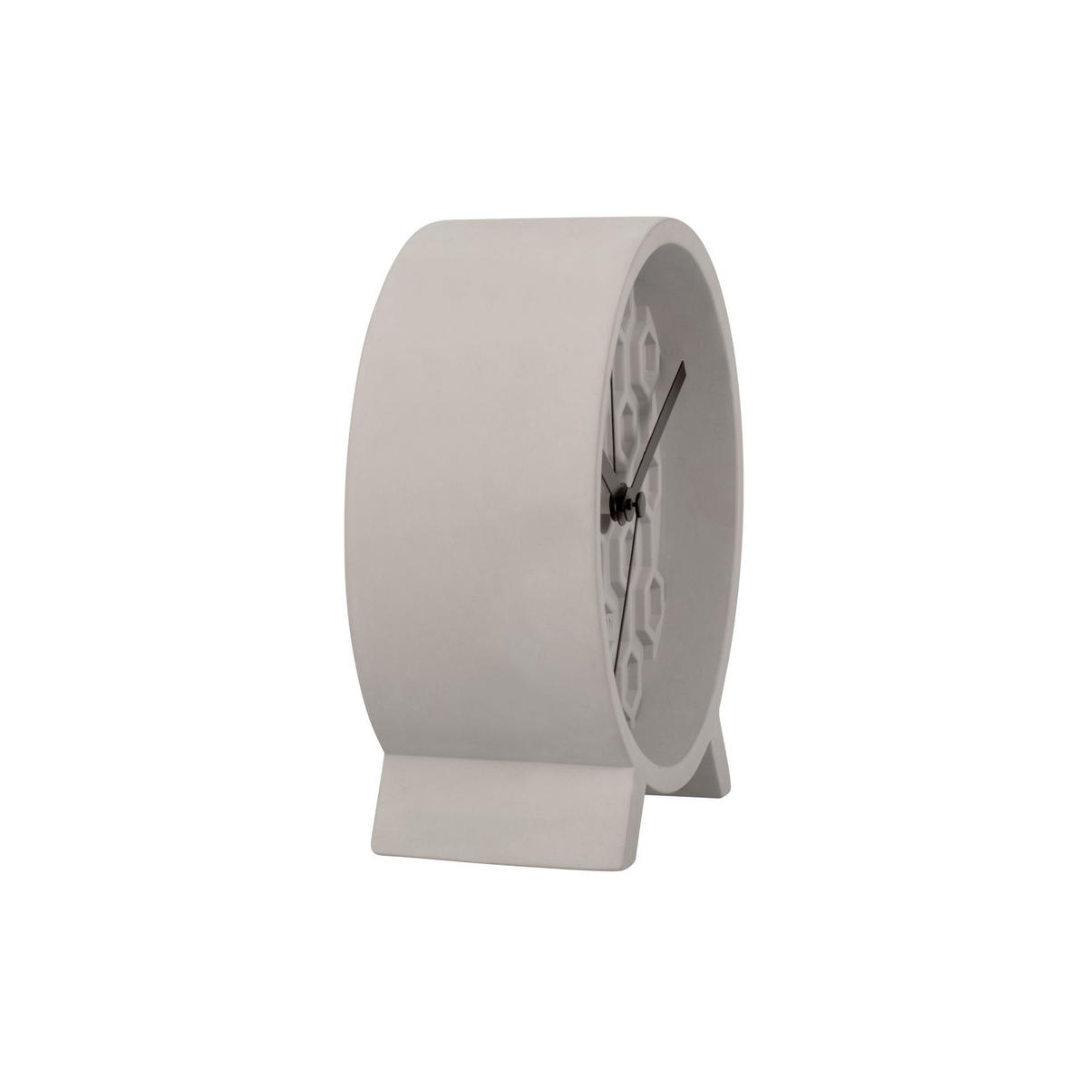 WECKER Honeycomb Ø15 cm - Hellgrau, Stein (15/15/6cm) - Karlsson