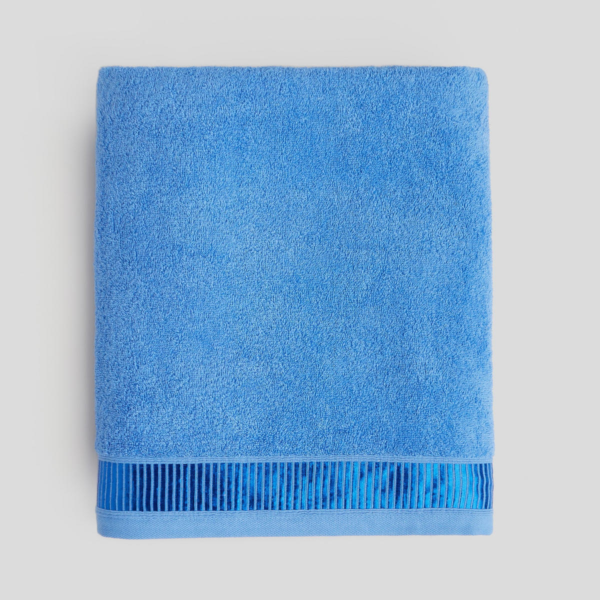 BADETUCH Alicanty - Blau, Textil (100/150cm) - home&you