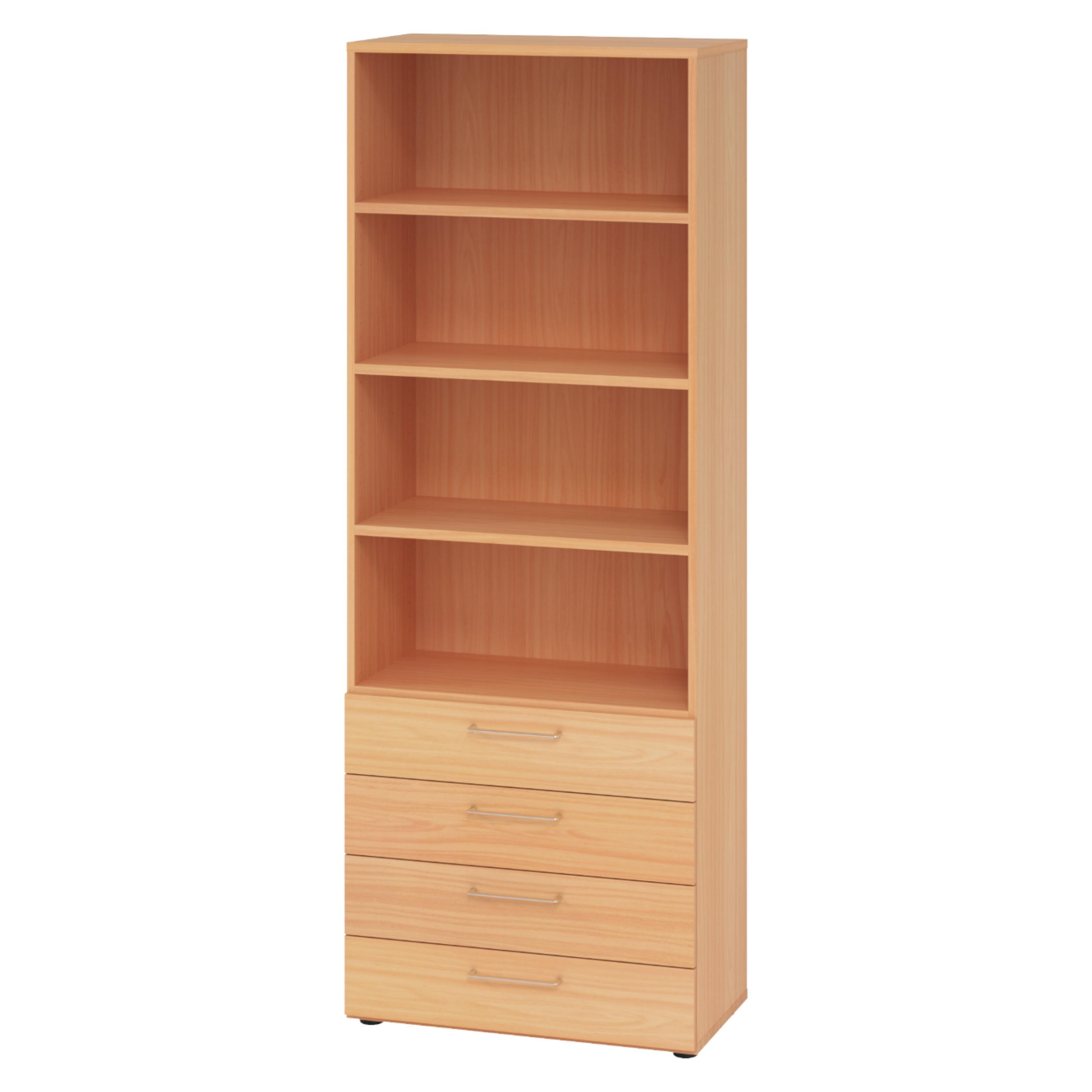 bümö Regal Buche 80x215.6x42 cm