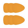 TISCHUNTERLAGE Femelo senf 38 cm 6er-Set - Orange, Textil (38/38cm) - Homla