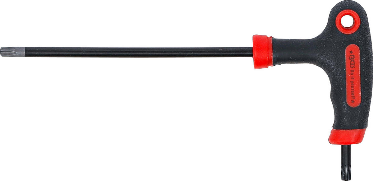 SCHRAUBENDREHER MIT T-GRIFF UND SEITLICHER KLINGE | T-PROFIL (FÜR - Multicolor, Kunststoff/Metall (1/1cm) - BGS technic