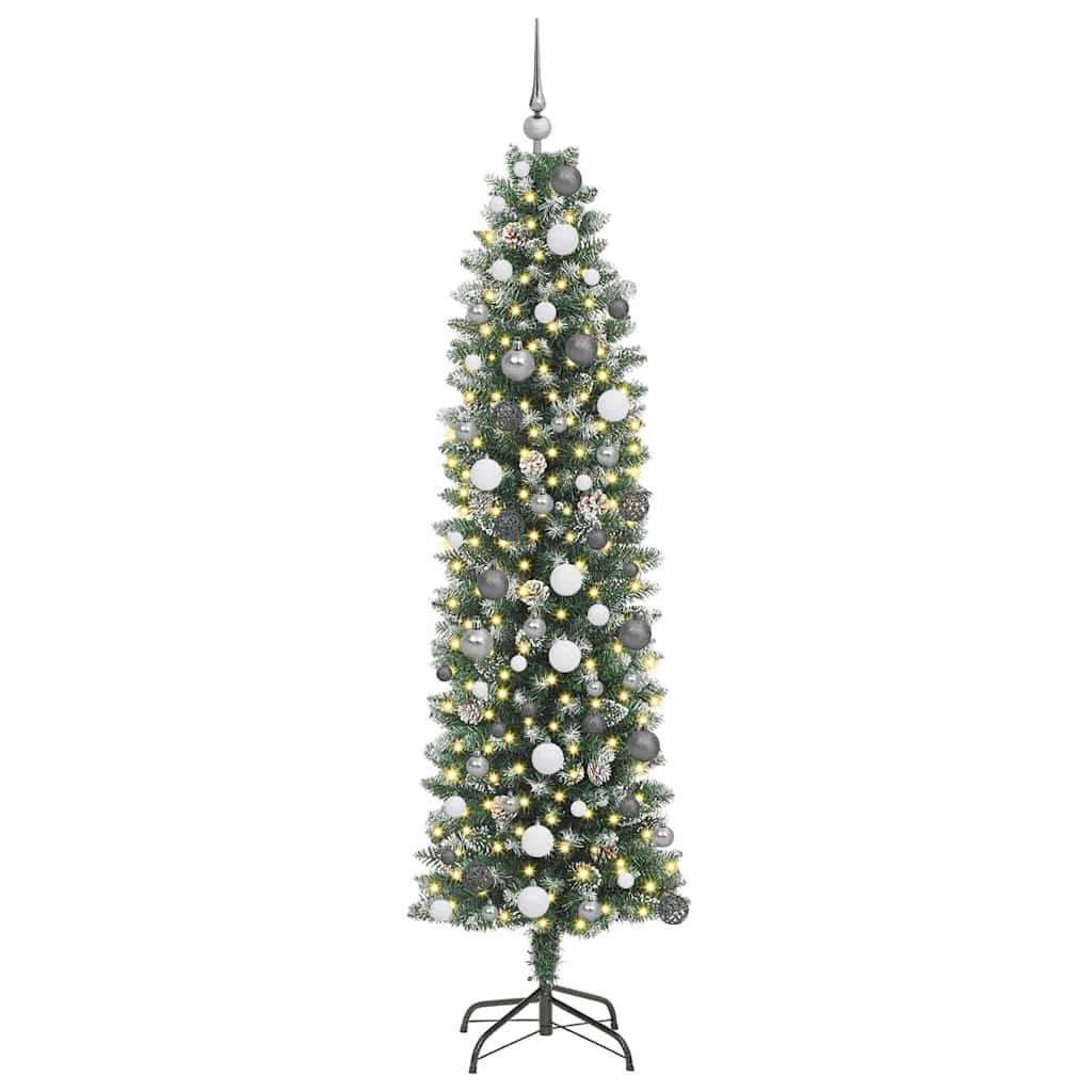 vidaXL Weihnachtsbaum Grün 210 cm