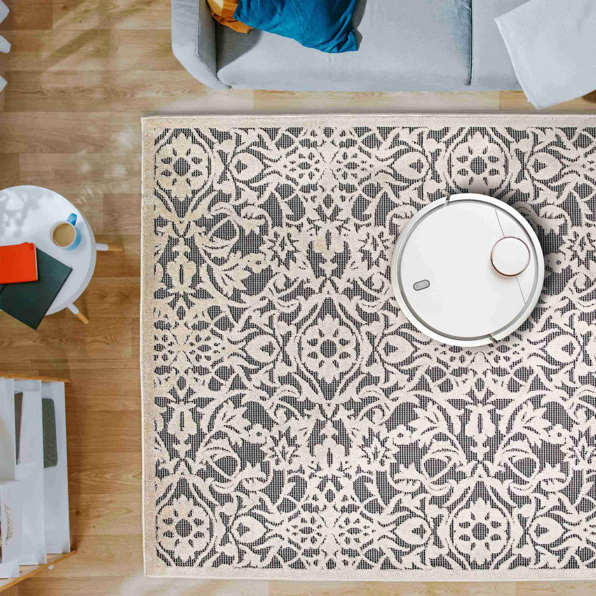 KURZFLORTEPPICH SERINA - Hellgrau, Textil (160/230cm) - Astra