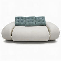 SCHLAFSOFA Okoa 2-Sitzer - Weiß und Salbei - Weiß, Textil (160/60/120cm) - COCO Living