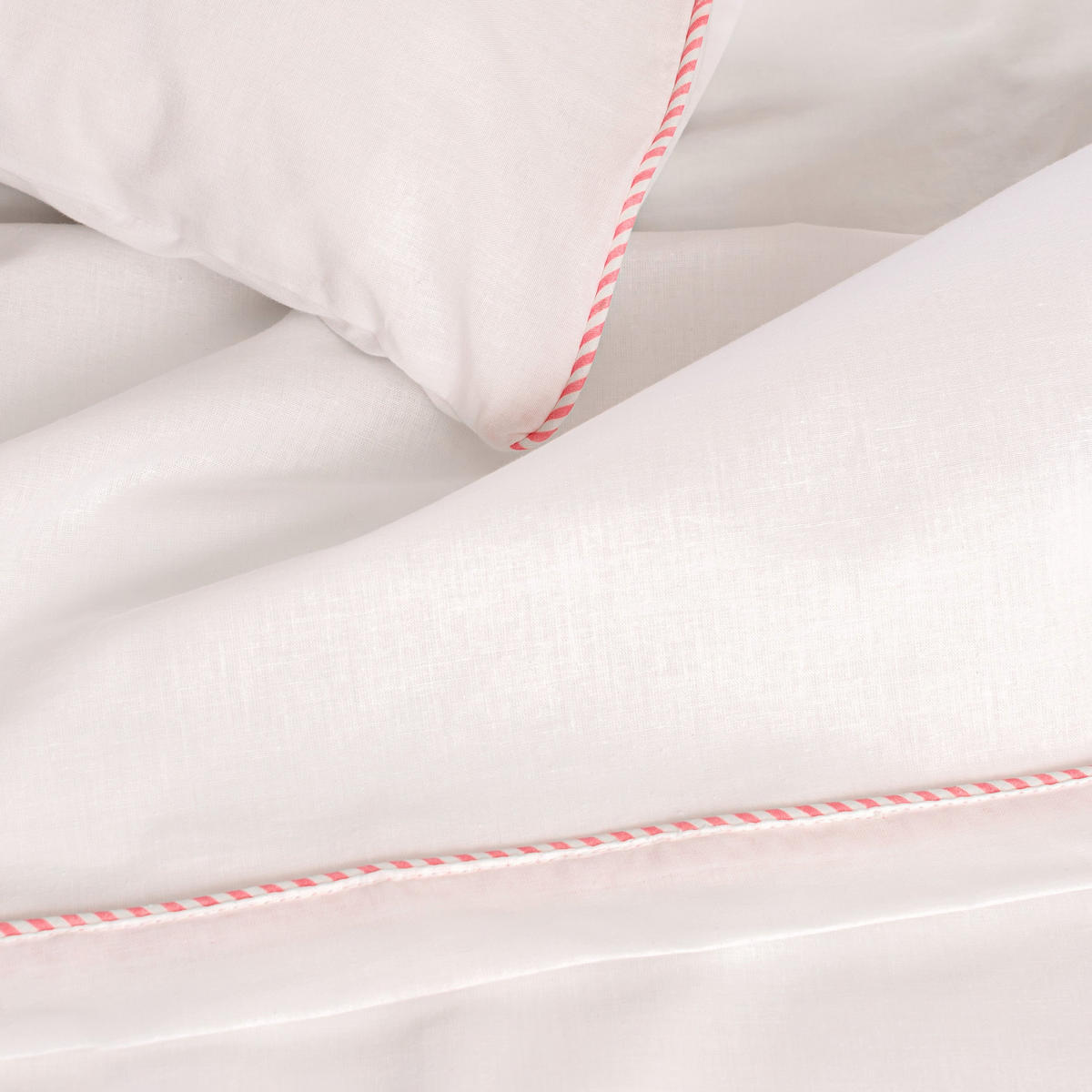 BETTWÄSCHE 2er-Set teiliges essential 120x180 cm (kinderbett) rosa - Pink, Textil (120/180cm) - Happy Friday