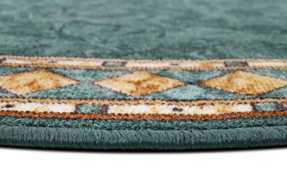 TEPPICHLÄUFER Anti-Rutsch Dunkelgrün rutschfest Gummiunterlage 67/200 cm - Dunkelgrün, Textil (67/200cm) - Tapiso
