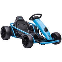 KINDER Elektro Gokart - Blau, Kunststoff/Metall (115/77/54cm) - HOMCOM