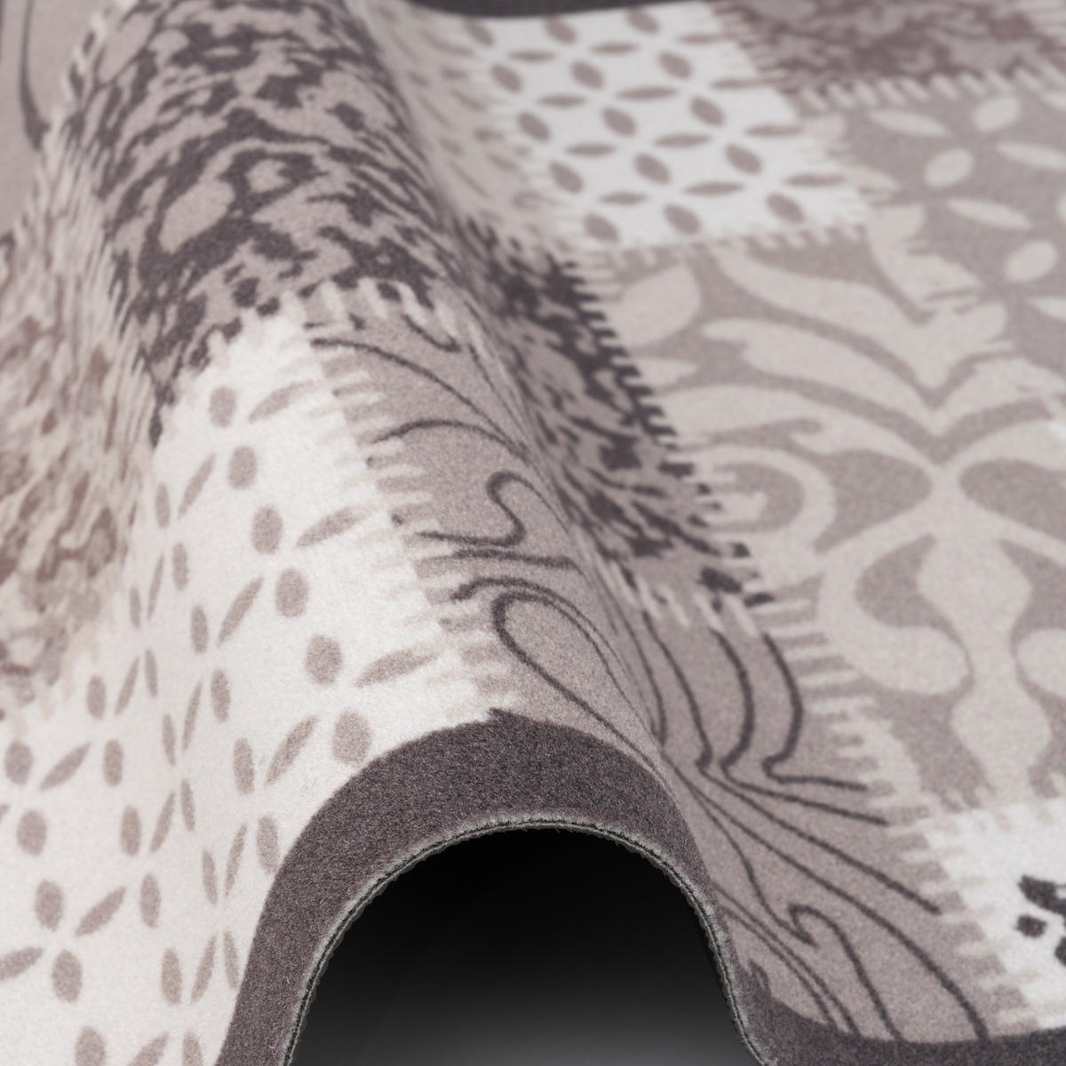 KÜCHENLÄUFER TEPPICH TRENDY VINTAGE BAROCK - Hellbraun, Textil (45/145cm) - Pergamon