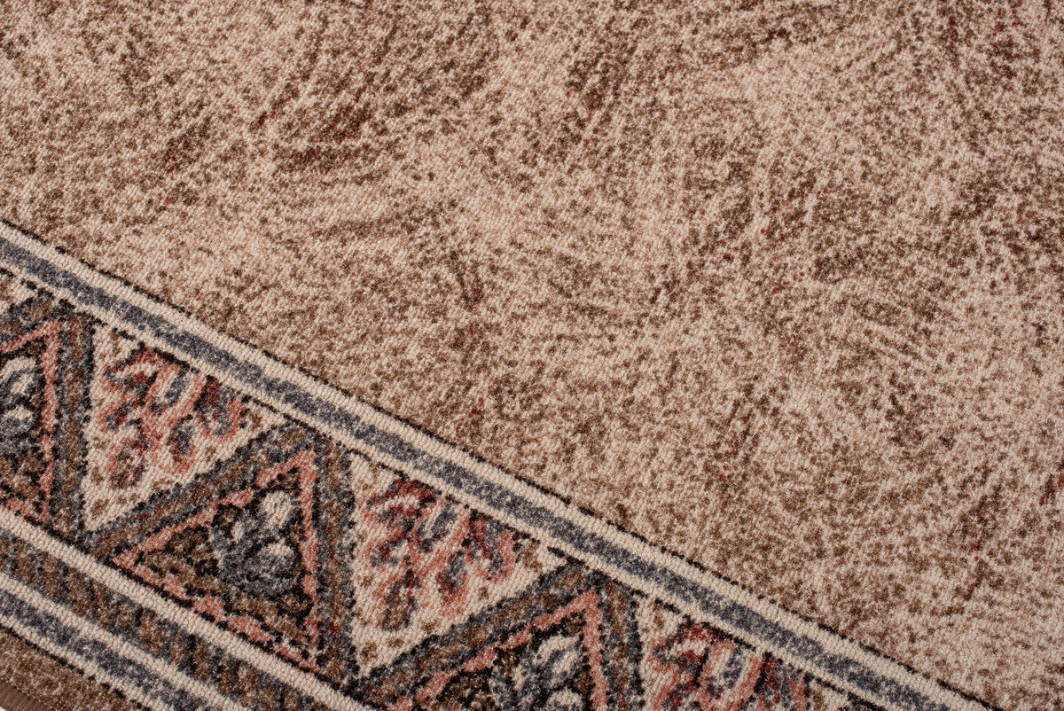 TEPPICHLÄUFER Anti-Rutsch Braun rutschfest Gummiunterlage 67/300 cm - Braun, Textil (67/300cm) - Tapiso