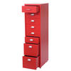 ROLLCONTAINER Rot - Rot, Metall (28/110/41cm) - MCW